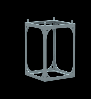 1.5U CubeSat Structure